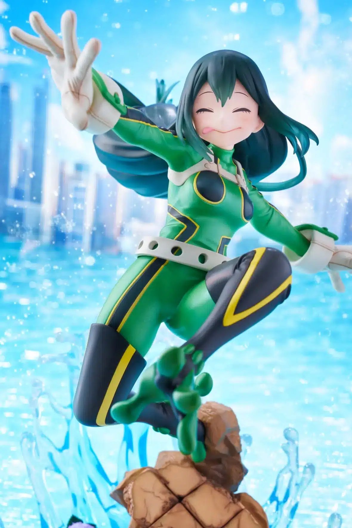 figura Tsuyu Asui de Anime My Hero Academia