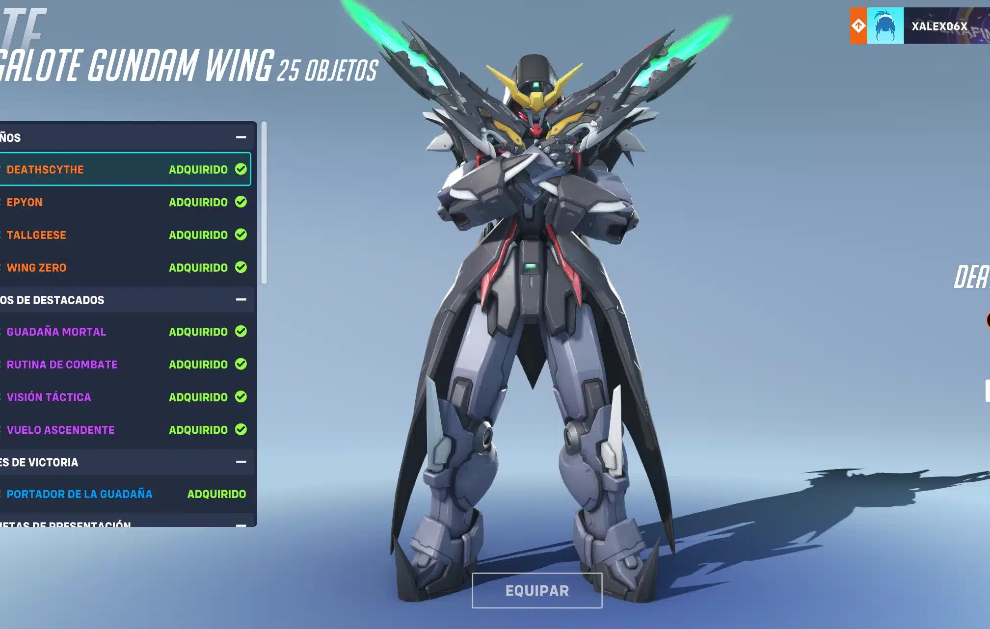 Así lucen las skins de Gundam en Overwatch 2
