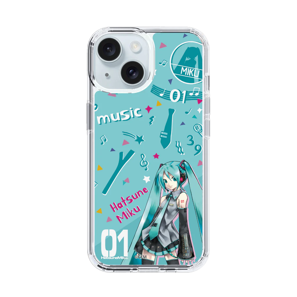 vocaloid hatsune miku funda celular