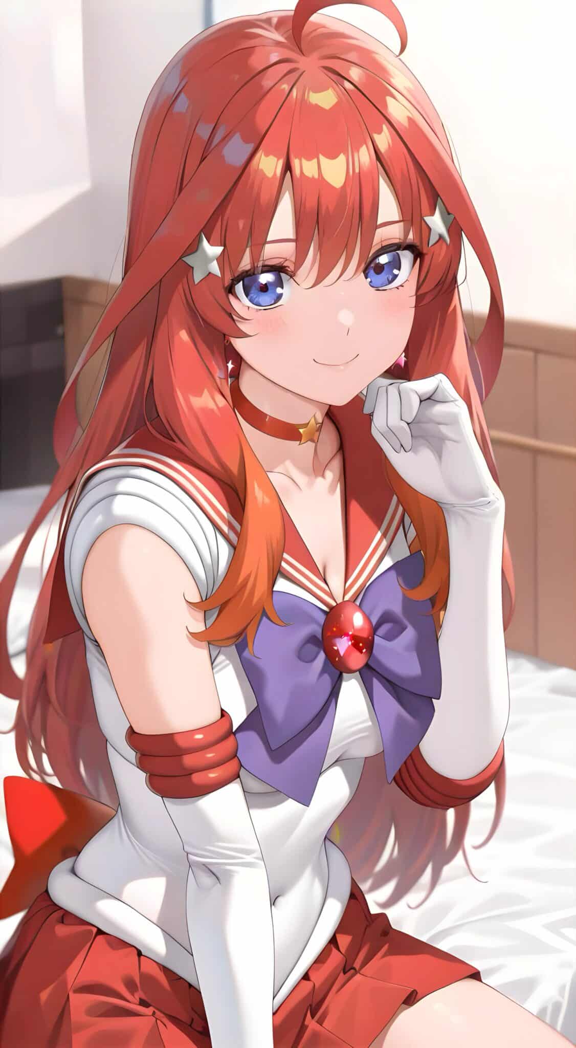 Go-Toubun no Hanayome: Así se verían las Quintillizas en el mundo de Sailor Moon