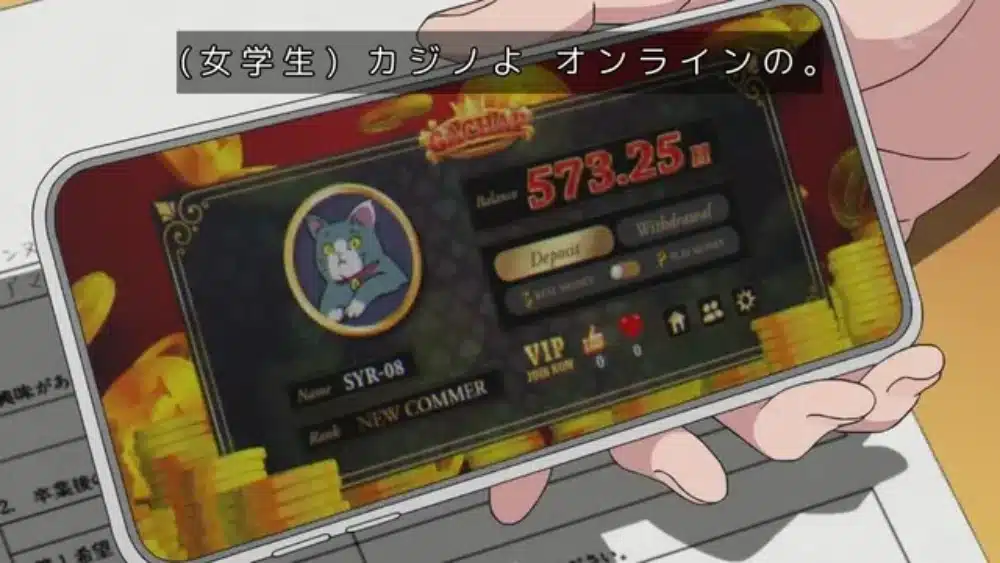 Gundam GquuuuuuX genera polémica por escena de chicas jugando en un casino online