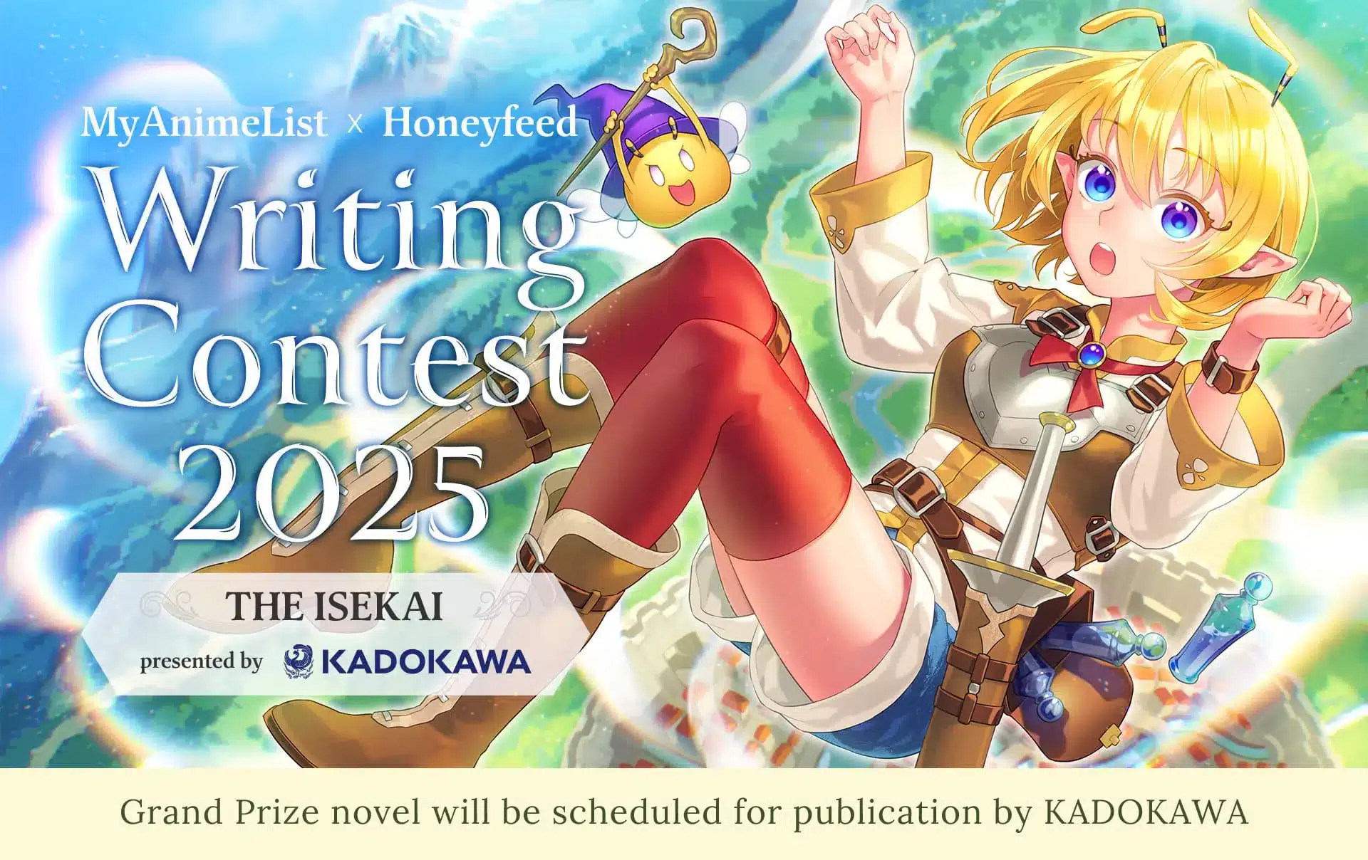KADOKAWA lanza concurso global para encontrar el próximo isekai