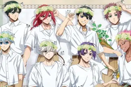 Los personajes de Blue Lock se visten con flores para una colaboración especial