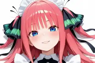Nino Nakano de Go-Toubun no Hanayome cautiva como la maid más hermosa