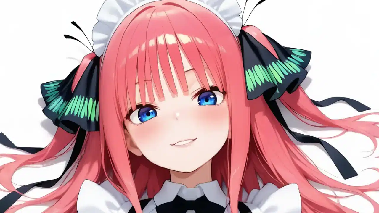 Nino Nakano de Go-Toubun no Hanayome cautiva como la maid más hermosa