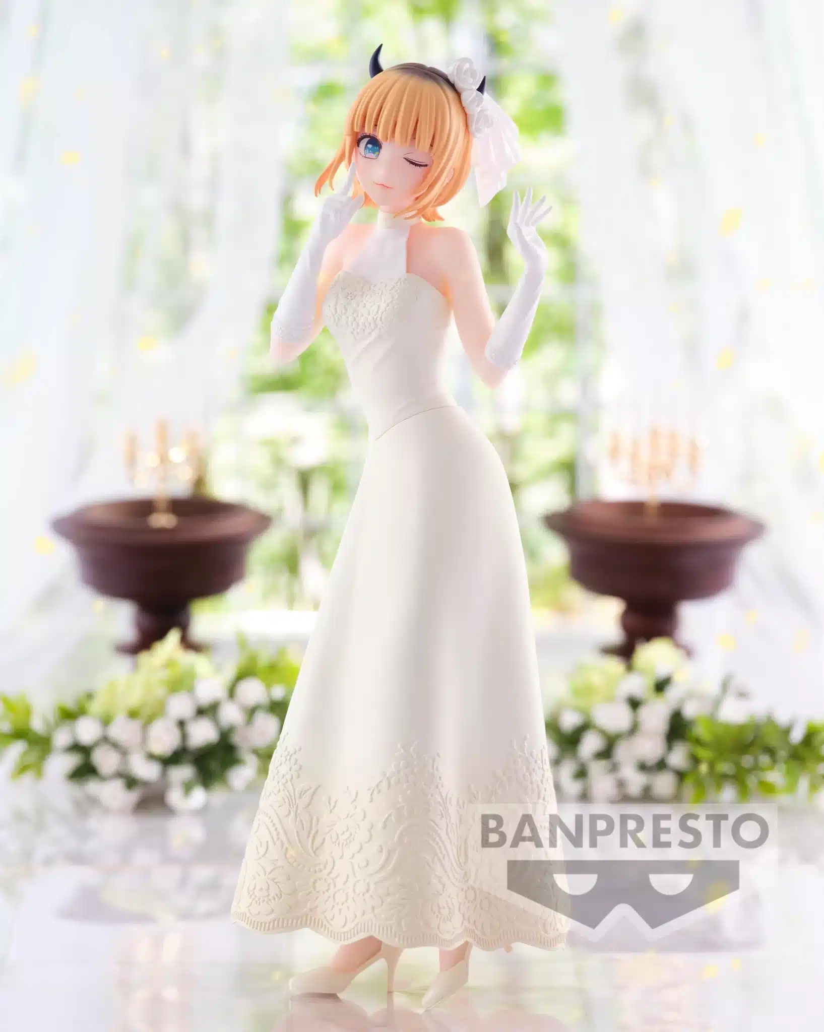 Mem-Cho de Oshi no Ko se viste de novia en increíble figura