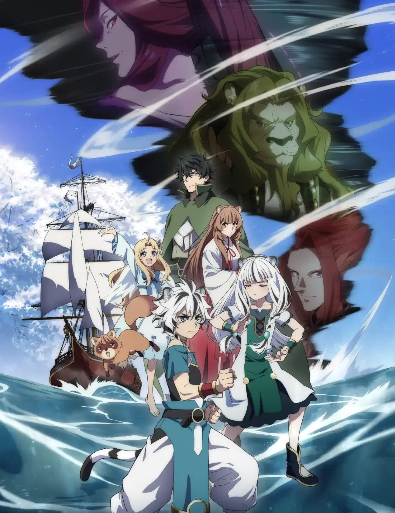 The Rising of the Shield Hero Season 4 anime visual