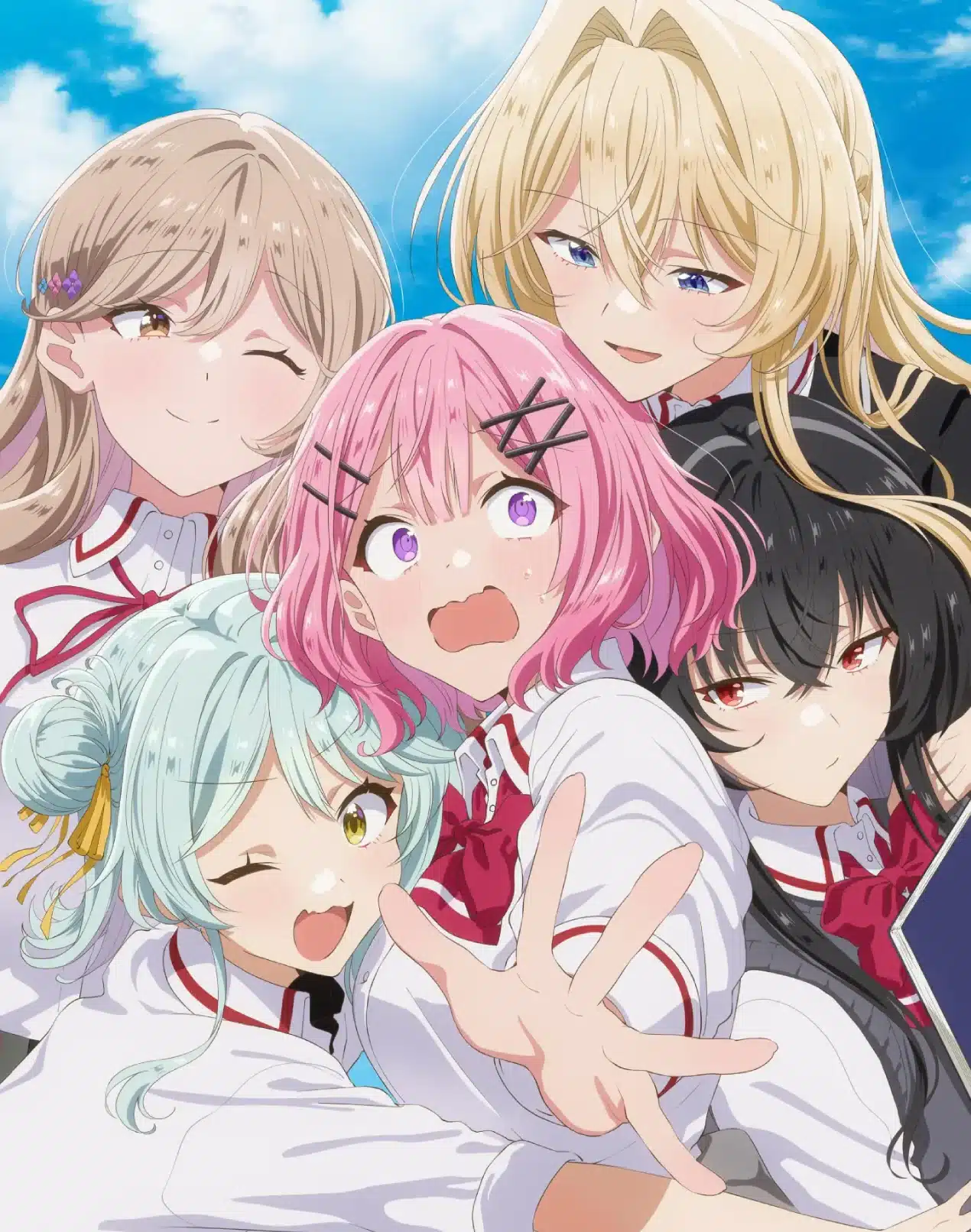 There’s No Freaking Way I’ll Be Your Lover! Unless… (Watashi ga Koibito ni Nareru Wake Nai jan, Muri Muri! Muri ja Nakatta!?) - Anime visual