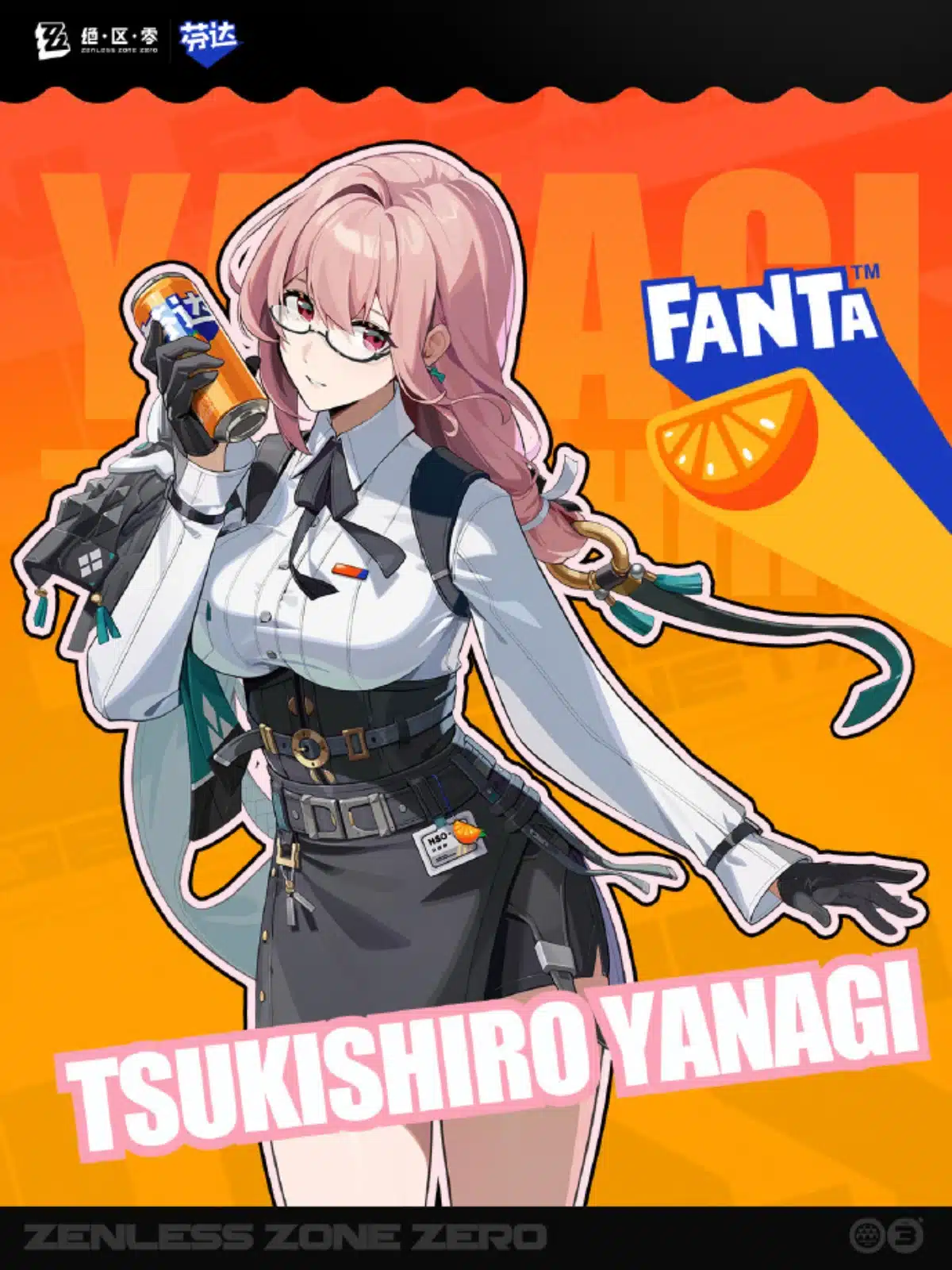 Zenless Zone Zero y Fanta anuncian colaboración con ilustraciones especiales