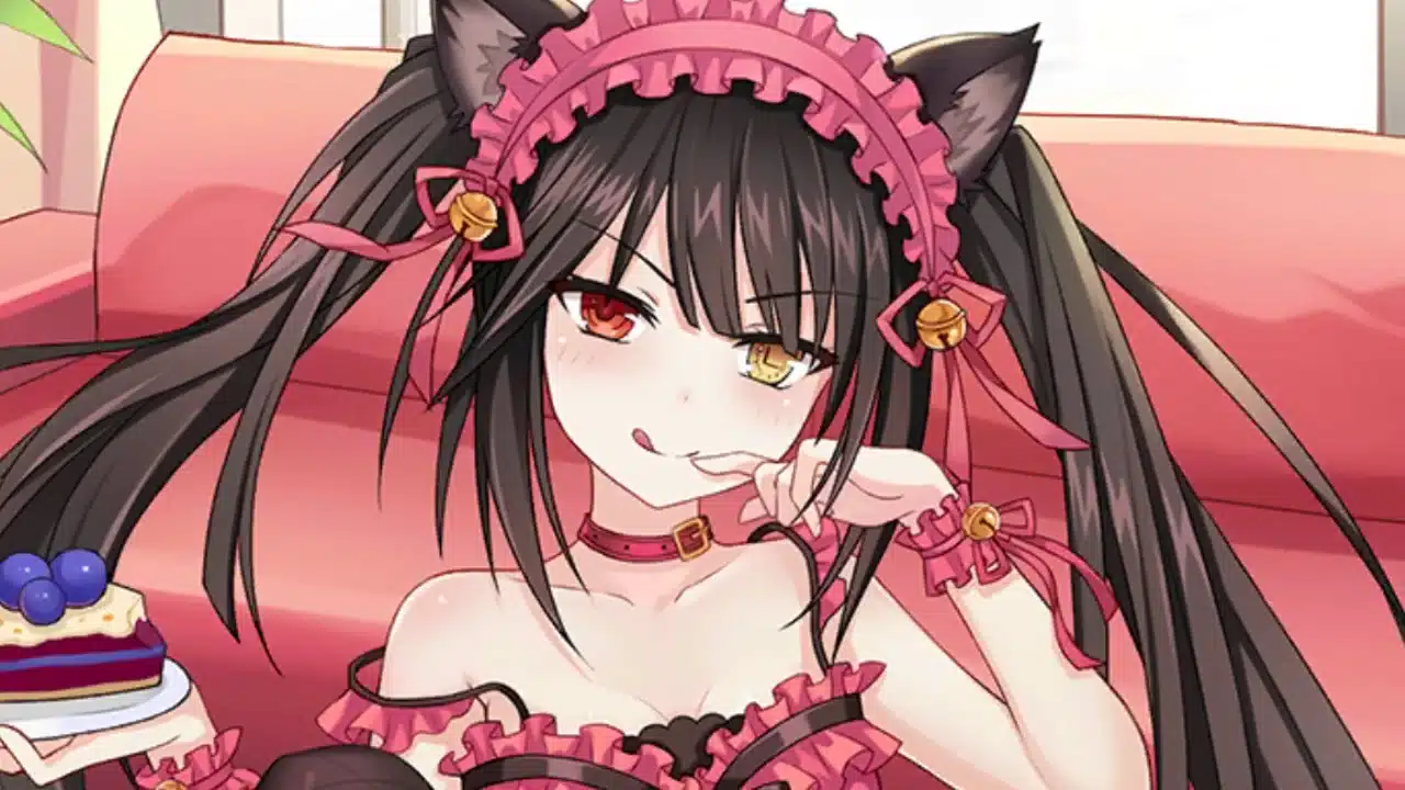 date a live neko maid kurumi