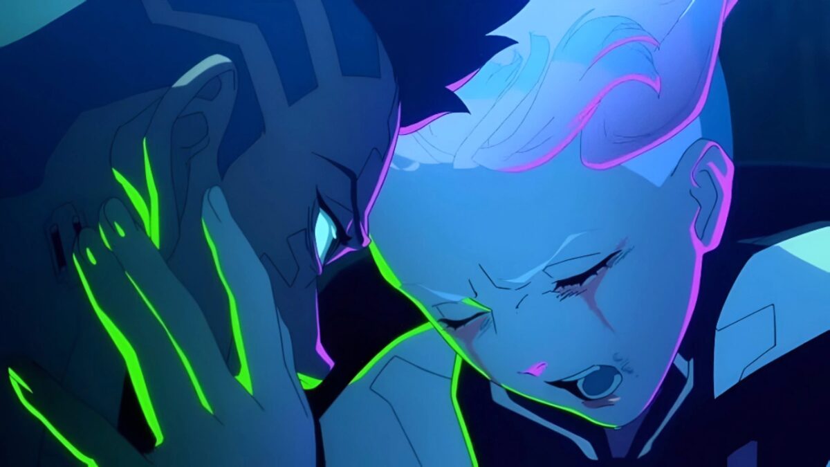 David Martinez and Lucy from Cyberpunk: Edgerunners