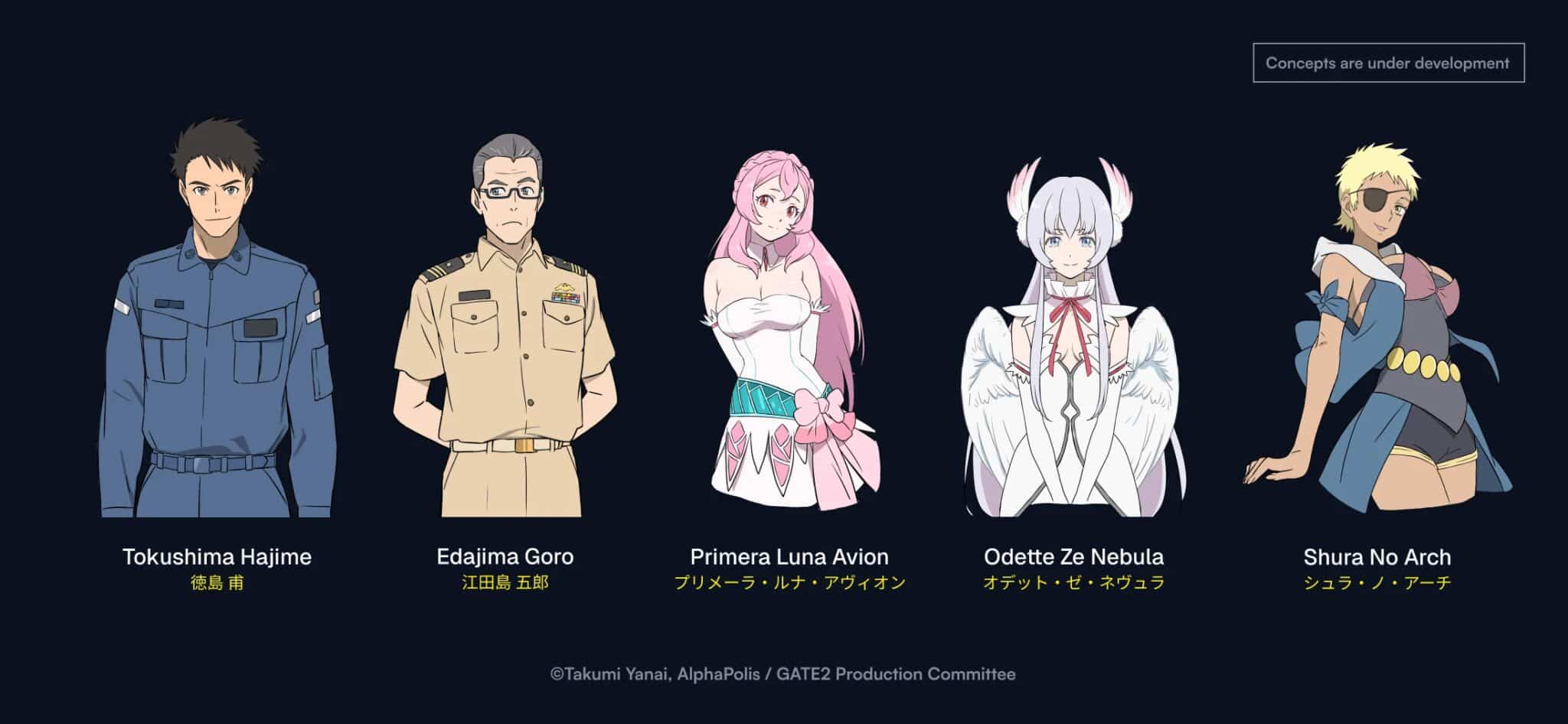 GATE 2 El anime militar y de fantasía regresa con secuela