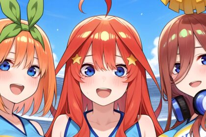 Go-Toubun no Hanayome: Miku, Itsuki y Yotsuba