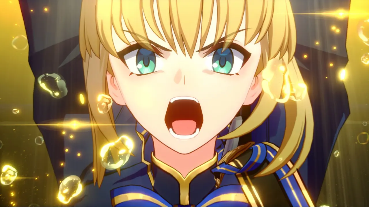 Nasu Kinoko expressing her excitement for the collaboration