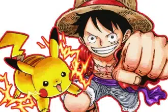 Luffy Pikachu Pokemon One Piece