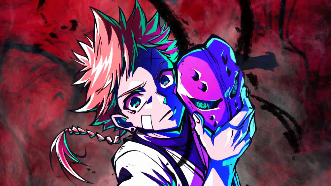 The Vermillion Mask anime banner