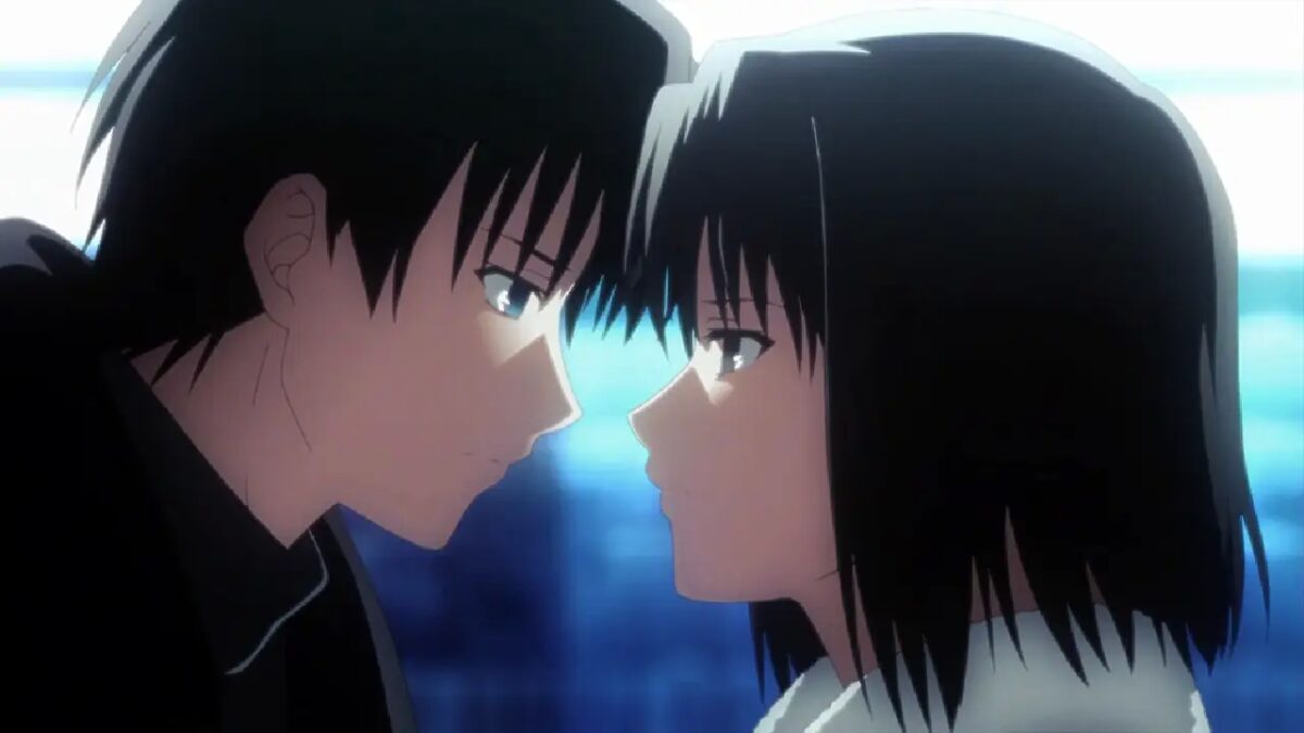 Shiki Ryougi and Mikiya Kokutou from The Garden of Sinners