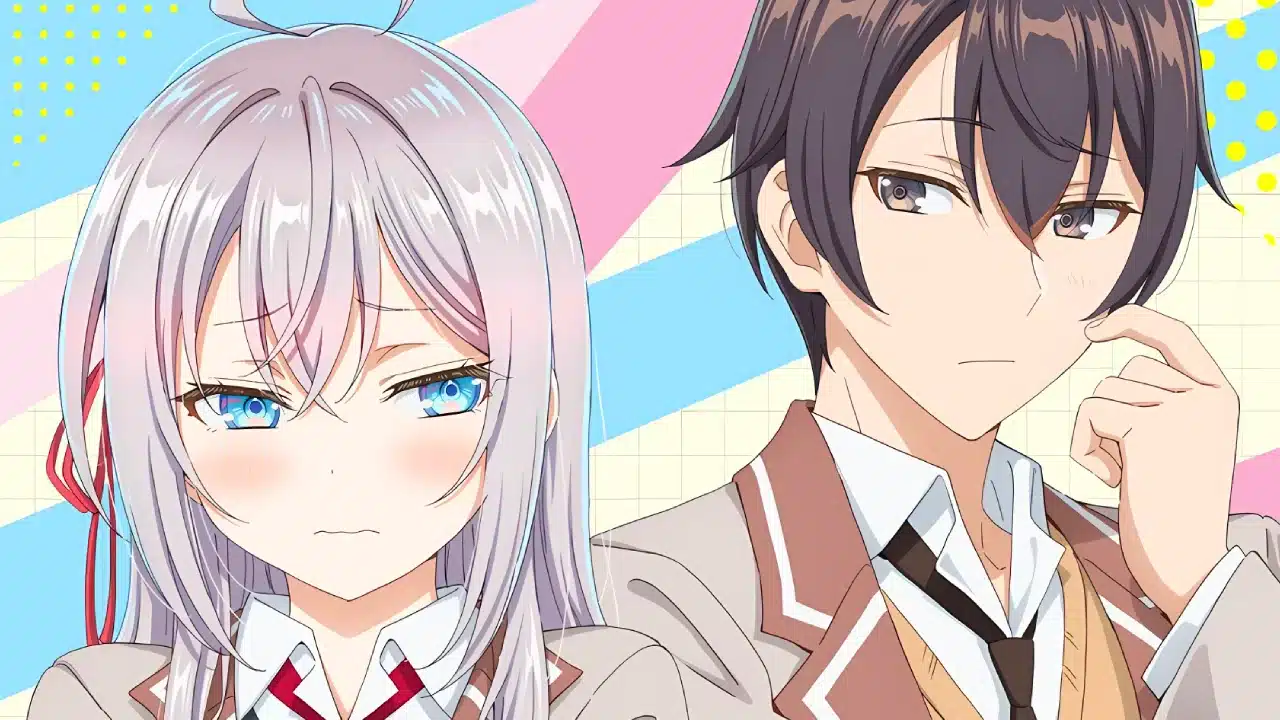 Alya and Masachika from Alya Sometimes Hides Her Feelings in Russian Season 2 visual