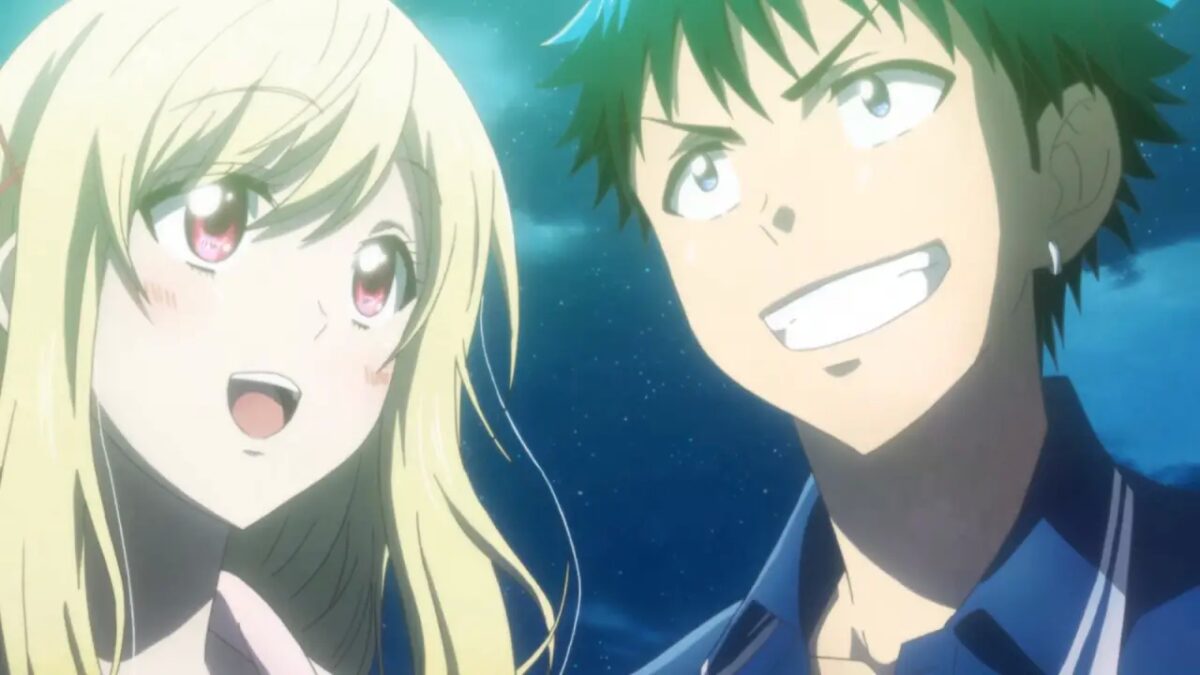 Urara Shiraishi and Ryu Yamada from Yamada-kun and the Seven Witches
