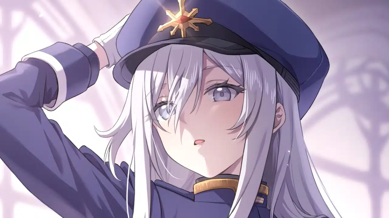 Vladilena Milizé from 86: Eighty-six light novel cover