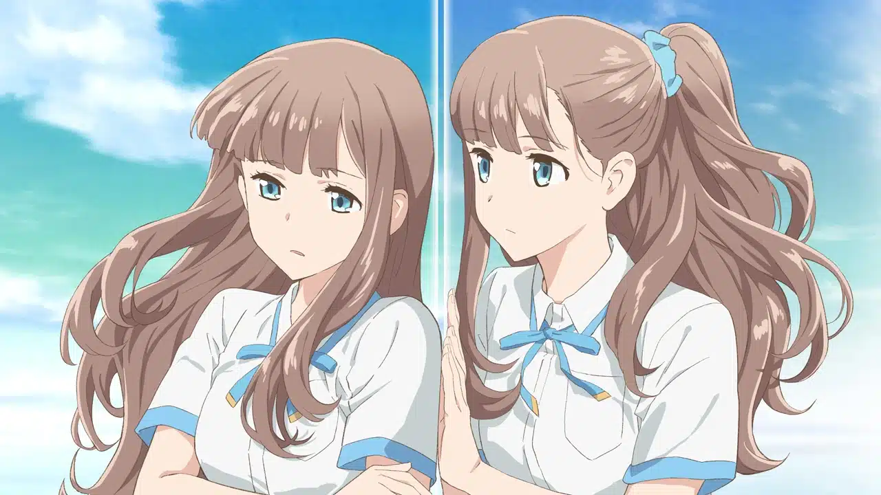 Even a Replica Can Fall in Love anime visual