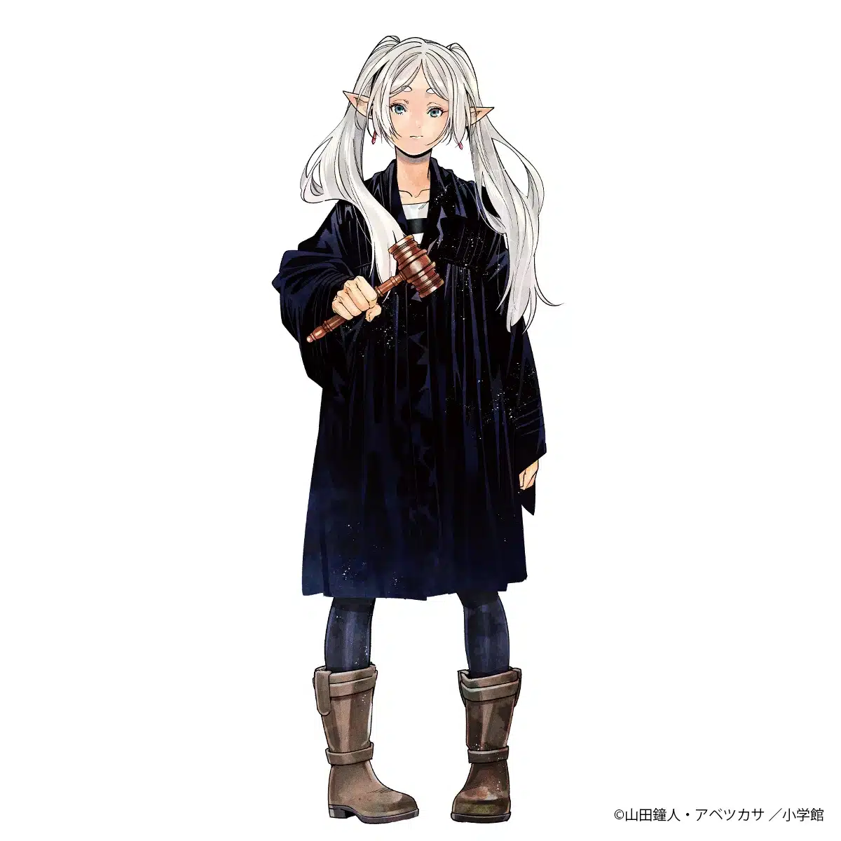 Sousou no Frieren: Frieren sentencia a Aura en nuevas ilustraciones oficiales