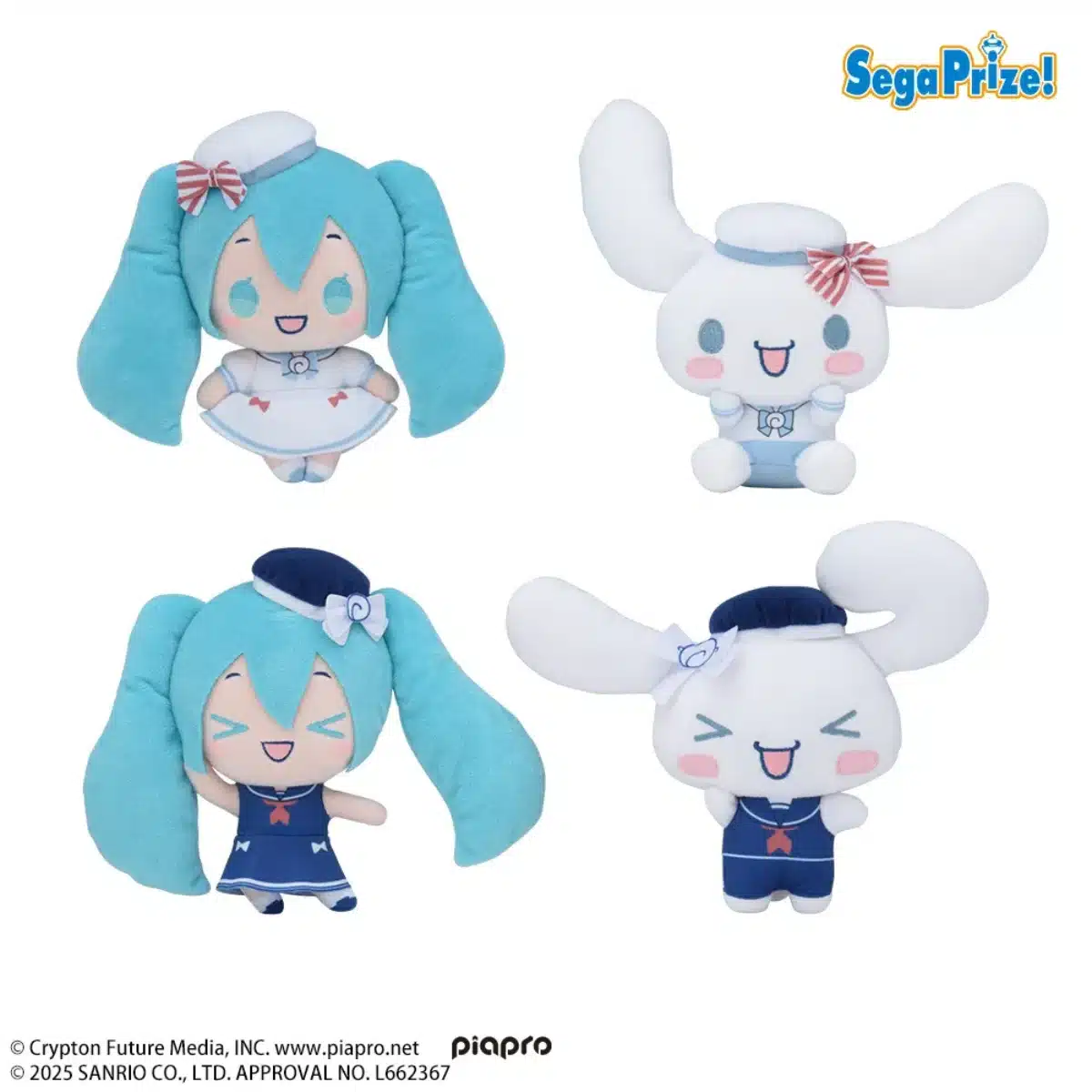 Hatsune Miku y Cinnamoroll lanzan nuevo merchandise colaborativo