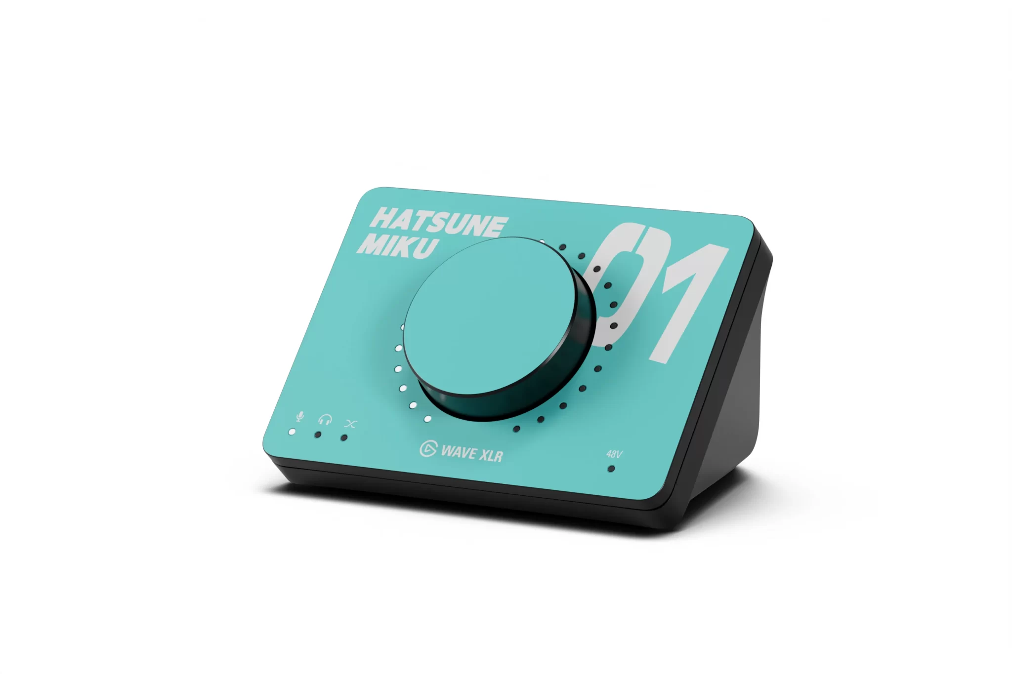 Hatsune Miku x Elgato microphone and interface