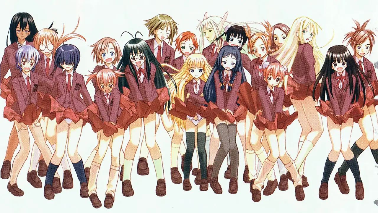 10 harems problemáticos del anime que es mejor olvidar