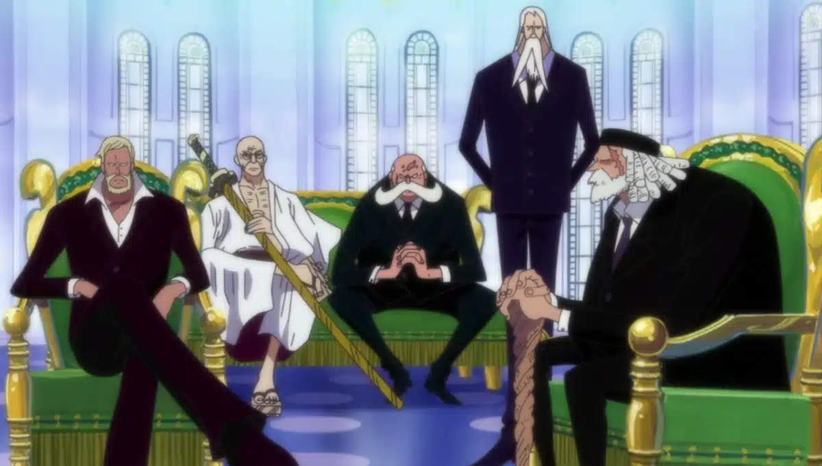 One Piece: Gege Akutami, autor de Jujutsu Kaisen, ilustró a Los Cinco Ancianos