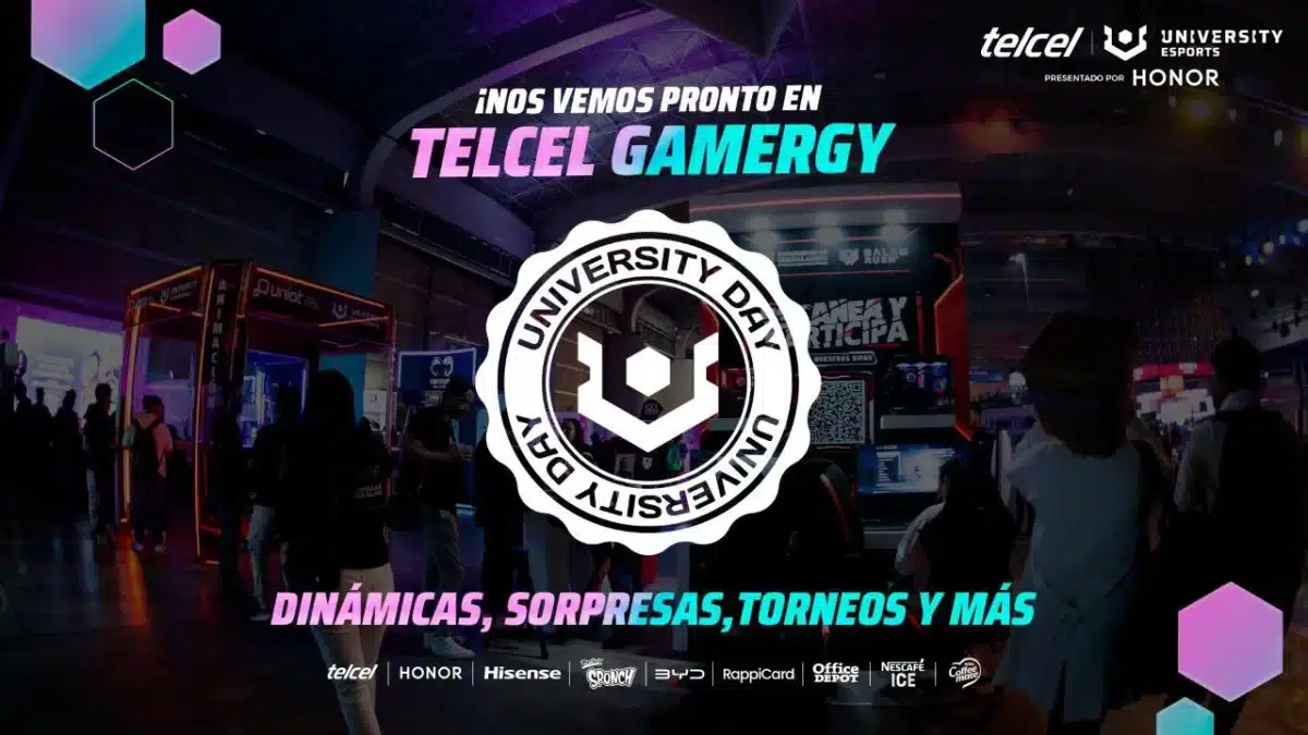 Telcel GAMERGY 2025 recibe a Telcel UNIVERSITY