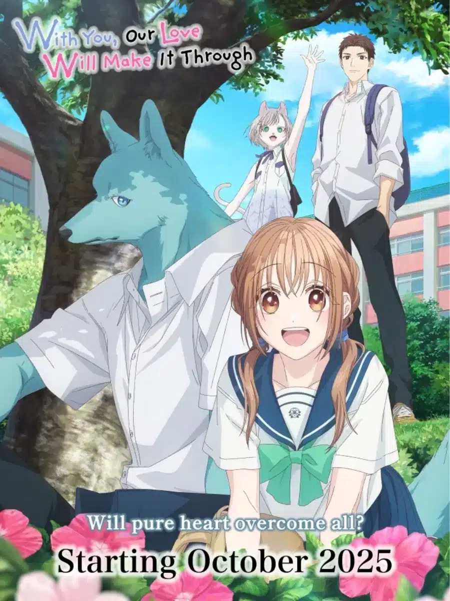 El anime With You, Our Love Will Make It Through revela nuevo avance y más información para su esperado estreno