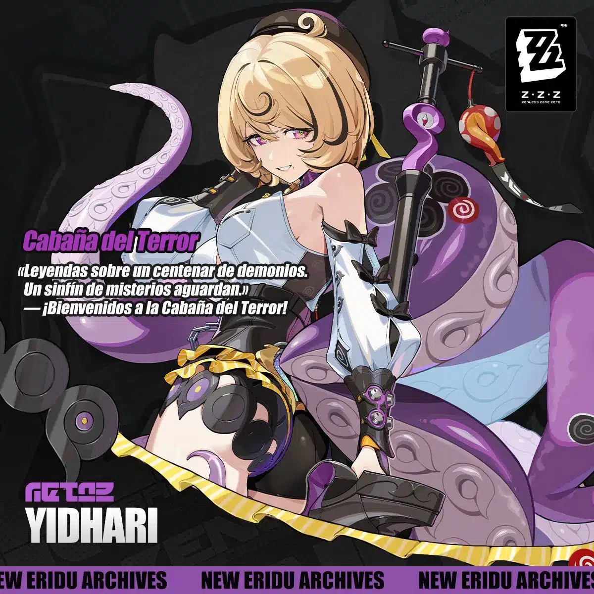 Zenless Zone Zero presenta a su nueva “waifu con tentáculos”