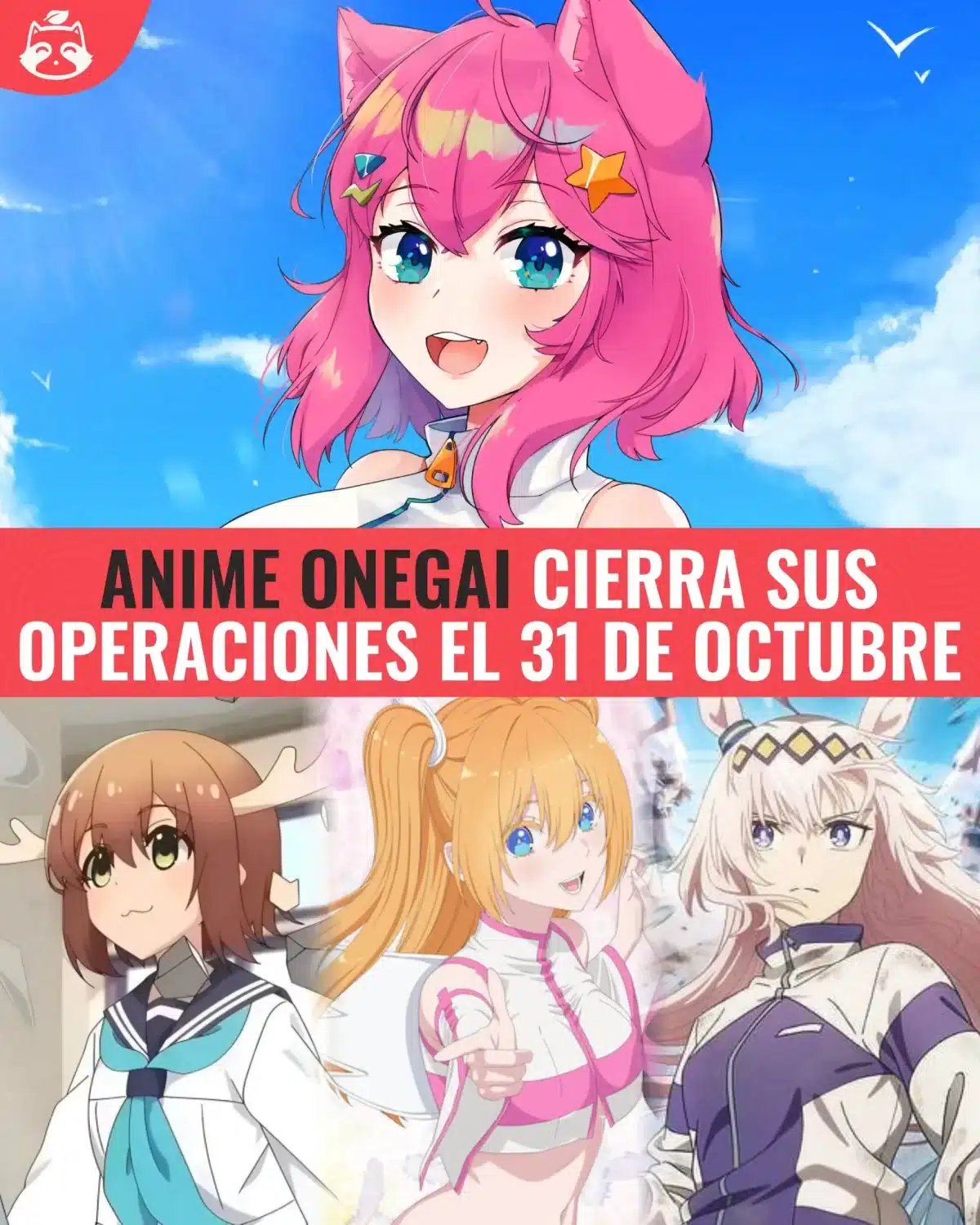 Anime Onegai dejará de operar de manera definitiva y permanente