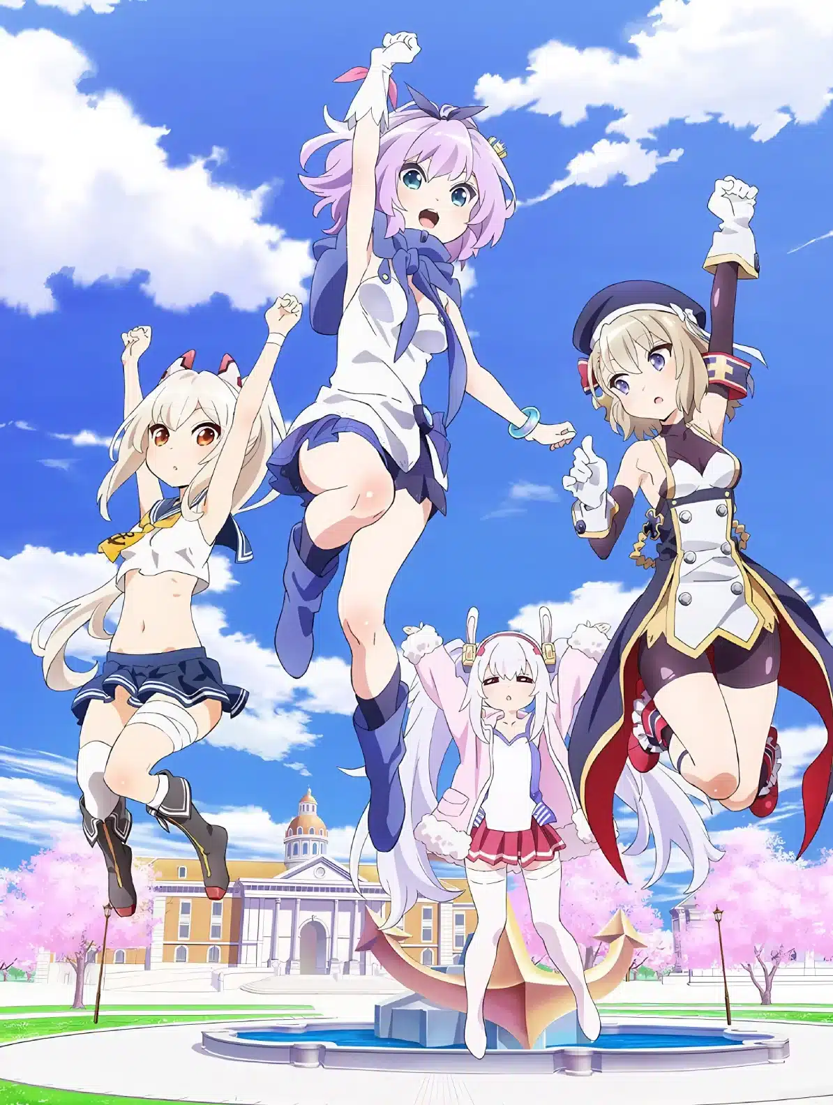 Azur Lane: Slow Ahead! (Azur Lane: Bisoku Zenshin!) - Anime visual