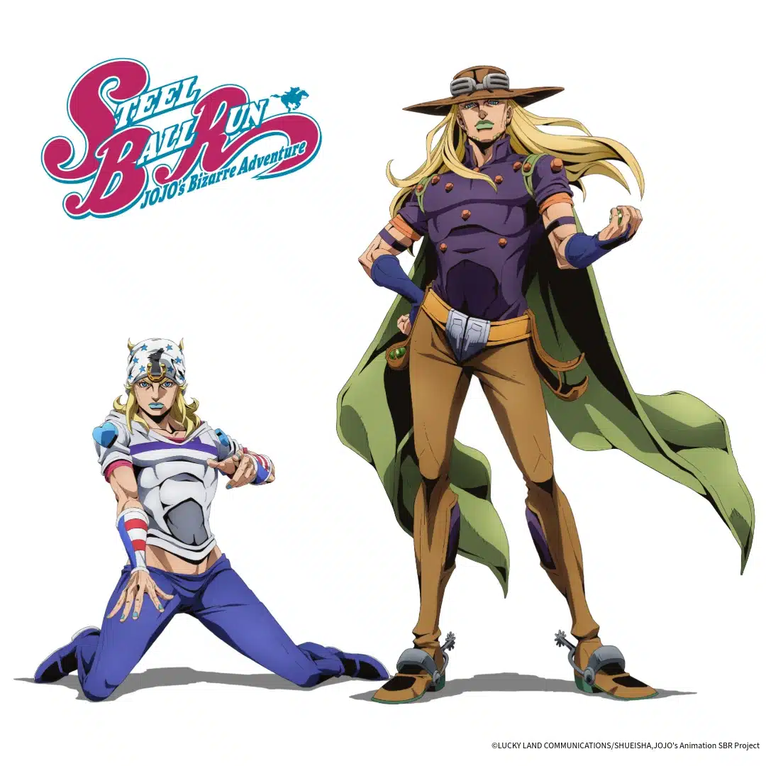 Anime Jojo's Bizarre Adventure Steel Ball Run will premiere in 2026