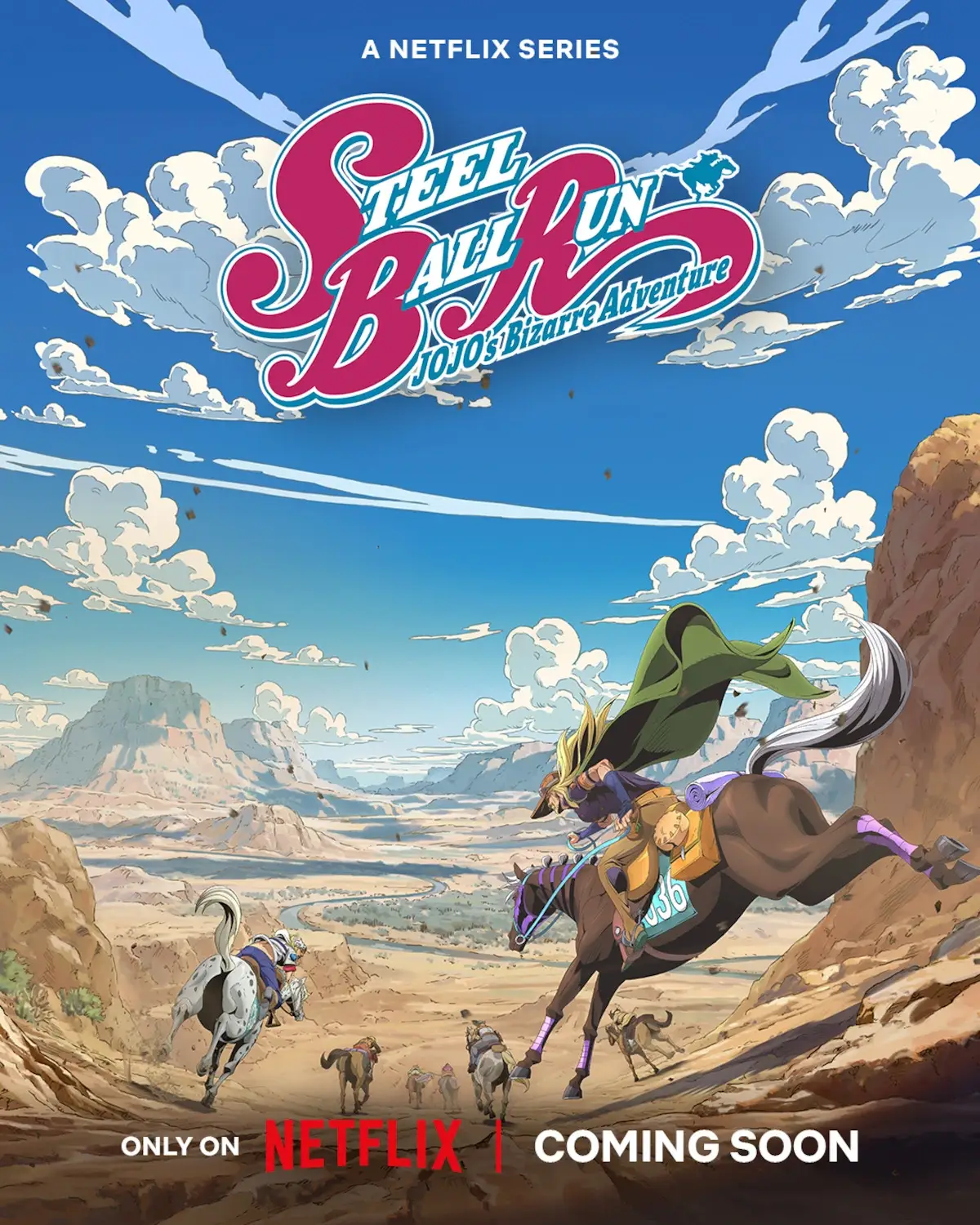 Anime Jojo's Bizarre Adventure Steel Ball Run will premiere in 2026
