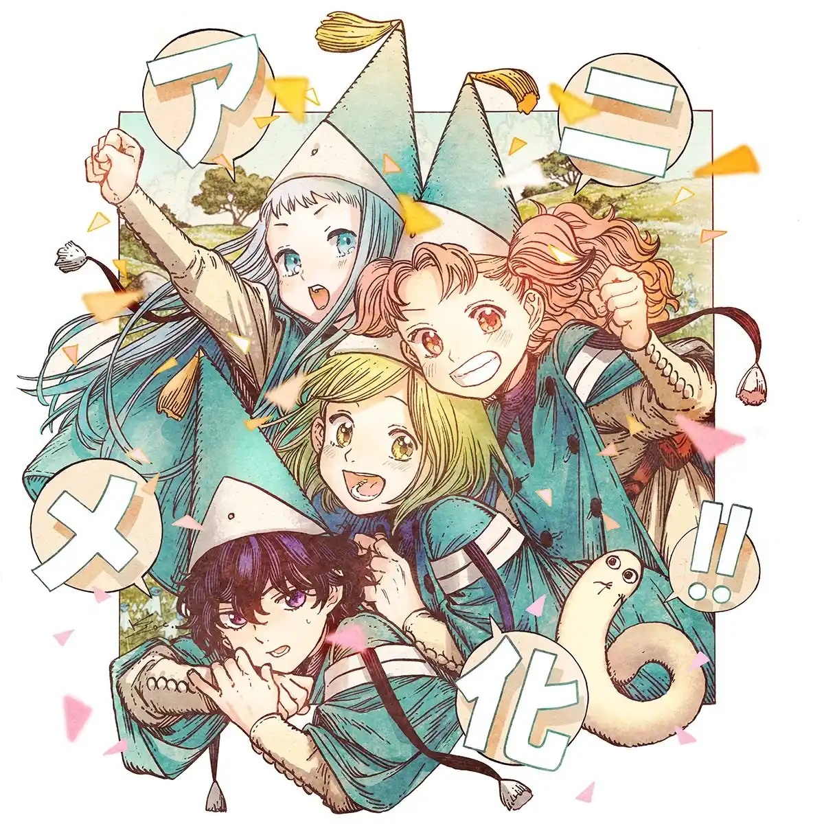 El anime Witch Hat Atelier retrasa su estreno 