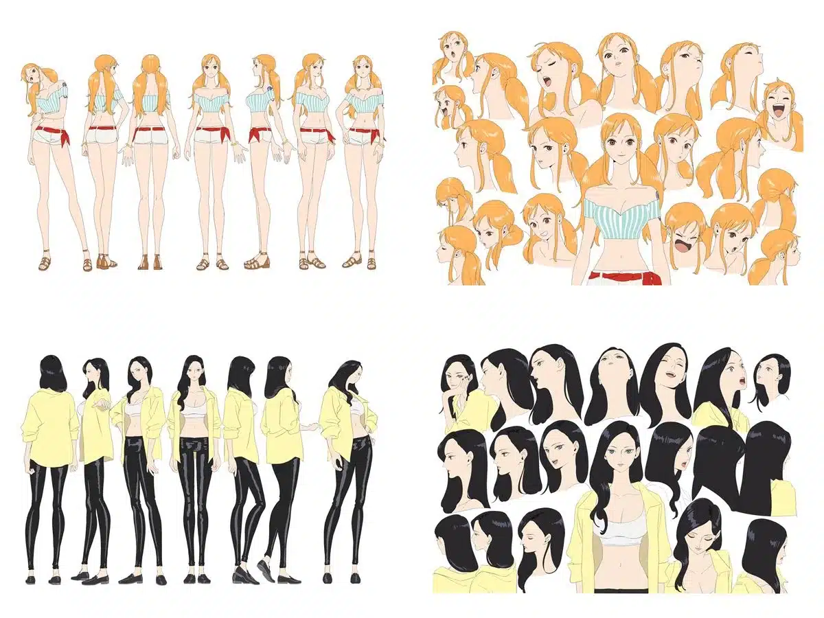 One Piece: Heroines presenta los primeros diseños de Nami y Robin
