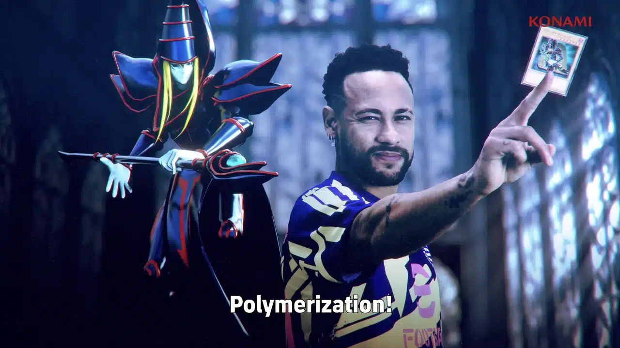Neymar se fusiona con el Mago Oscuro en épica colaboración de Yu-Gi-Oh!
