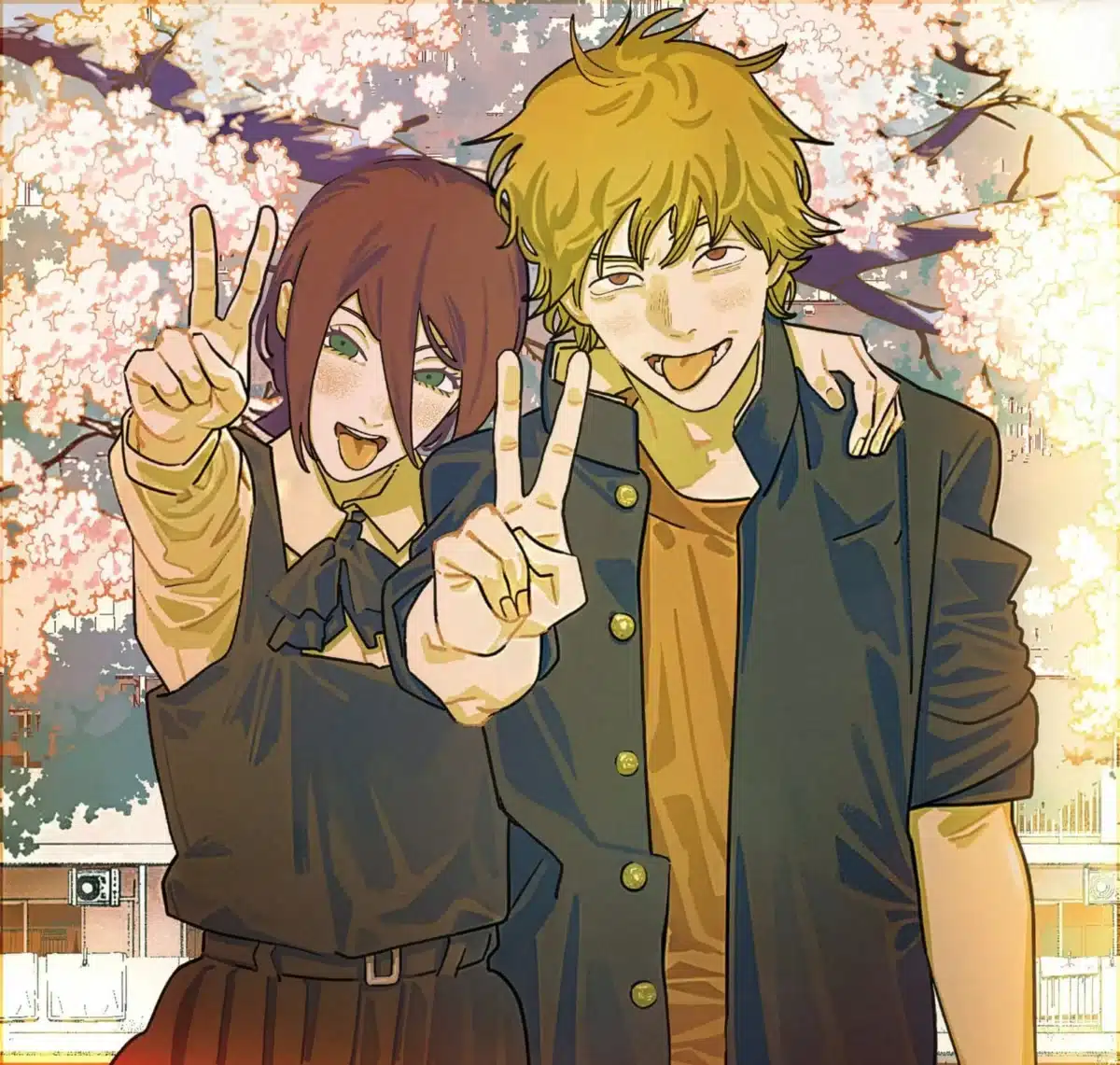 Chainsaw Man Reze Arc reaviva el romance: Denji y Reze protagonizan una ilustración inédita