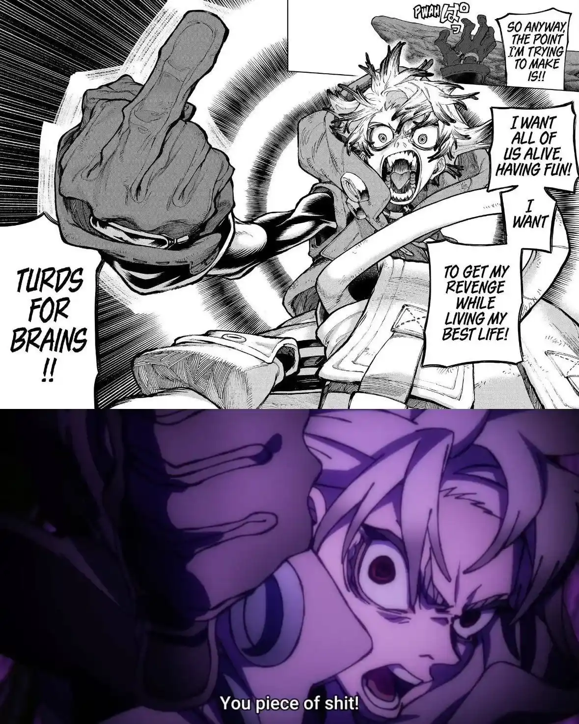 La Ironía de la Censura en Gachiakuta: ¿Por Qué la Industria Tapa un Dedo Medio Pero Acepta el Asesinato?