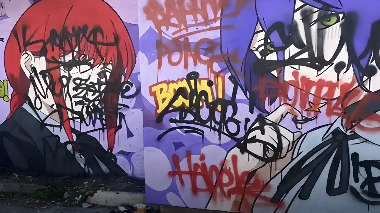 CHAINSAW MAN MURAL