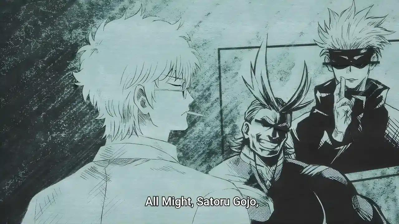 Gintama y su jugada maestra: la censura de All Might y Gojo como burla perfecta al copyright