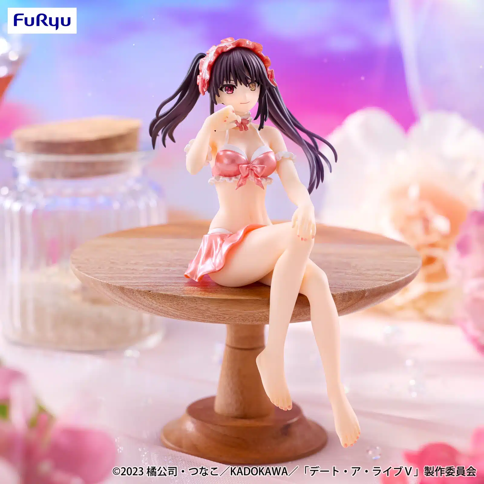 Kurumi Tokisaki vuelve en bikini nueva figura Noodle Stopper de Date A Live V