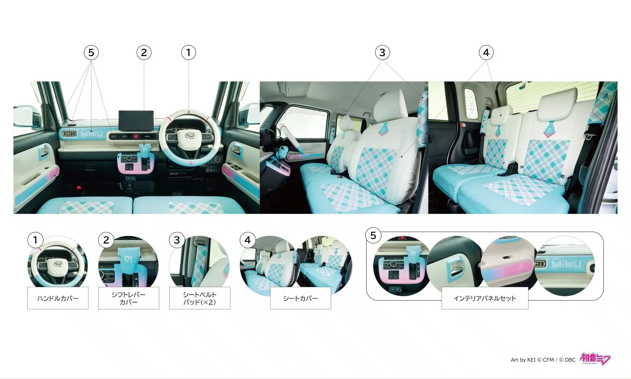 Miku sobre ruedas: Cómo el Miku Canbus convierte un auto cotidiano en una declaración extrema de fandom