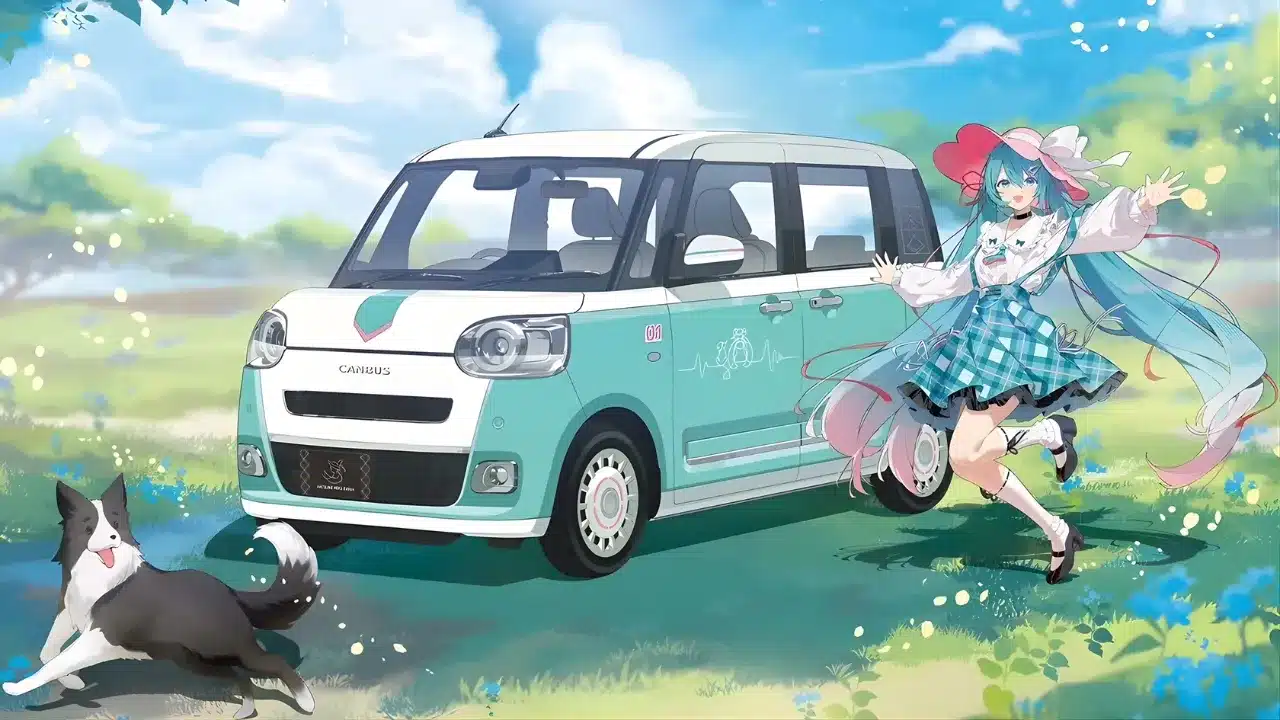 Miku sobre ruedas: Cómo el Miku Canbus convierte un auto cotidiano en una declaración extrema de fandom