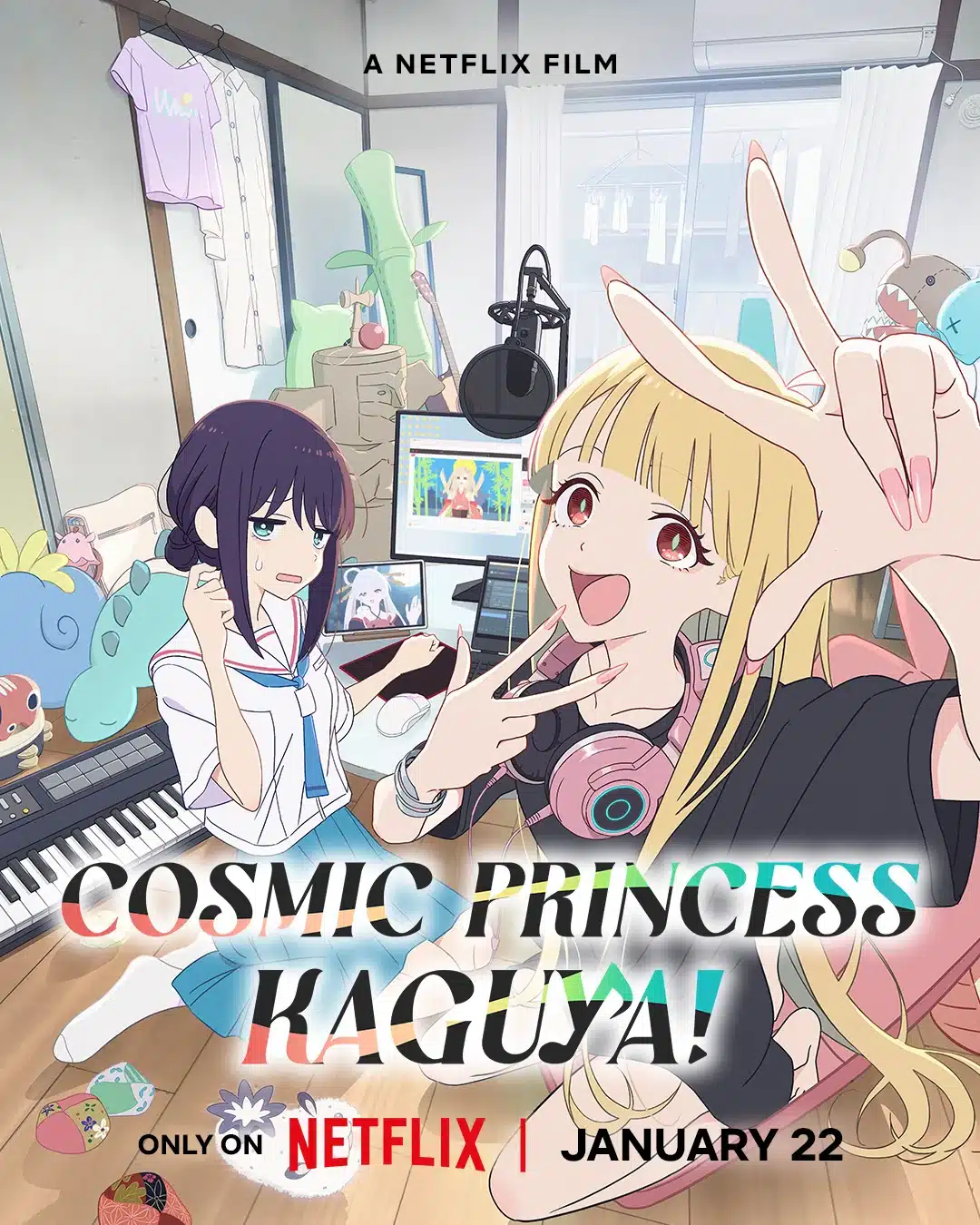 La pelรญcula Cosmic Princess Kaguya! comparte una nueva imagen promocional