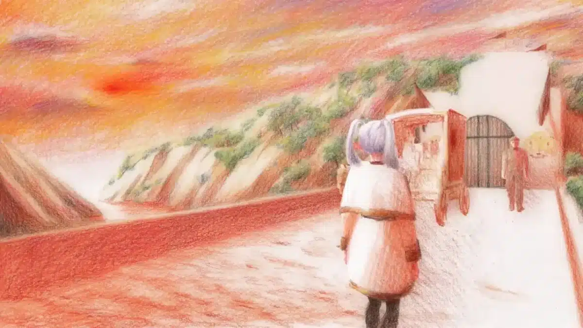 A handmade work of art: The new ending of Sousou no Frieren dazzles with its colored pencil technique