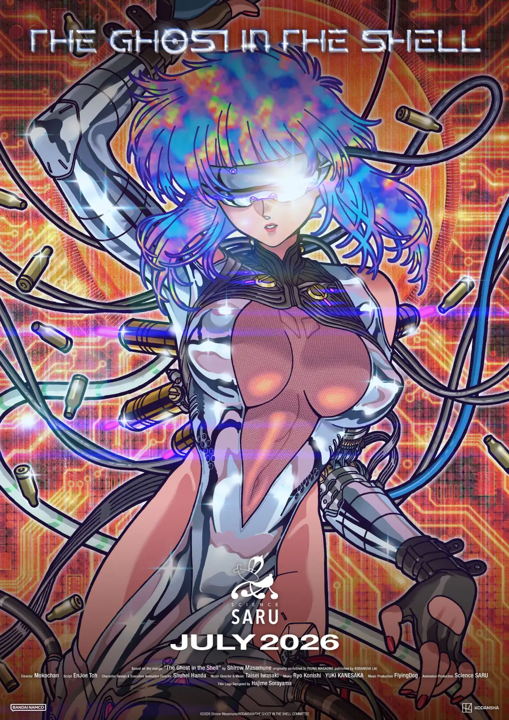 Nueva imagen visual para el nuevo anime de The Ghost in the Shell (Science Saru)